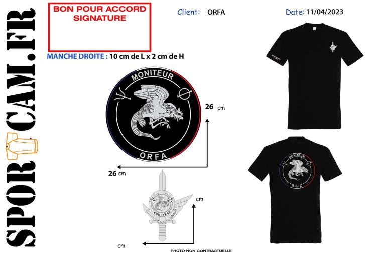 Tee-shirt COTON ORFA 2023
