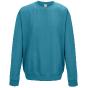 SWEAT COL ROND Couleur : Turquoise