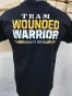 Tee-shirt technique NOIR modéle 1 Team Wounded Warrior