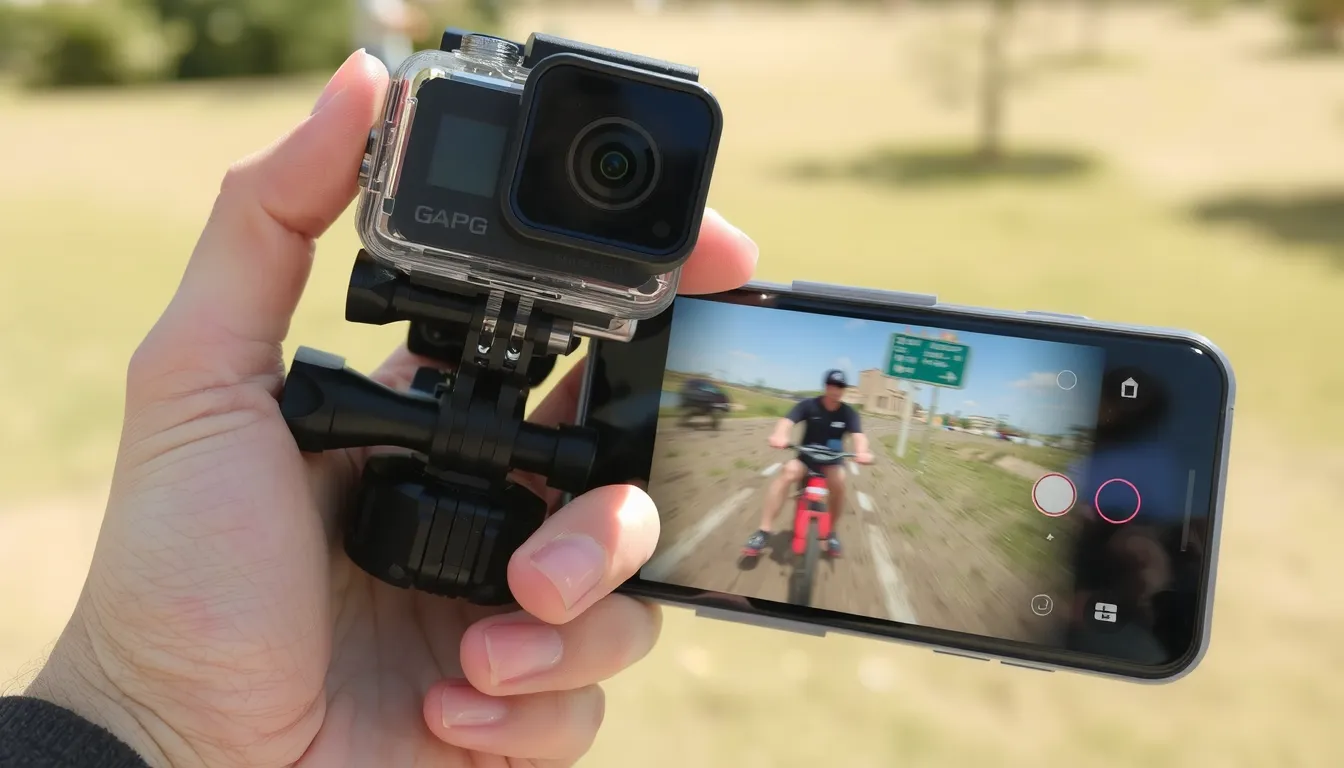 pourquoi video camera de sport sacader