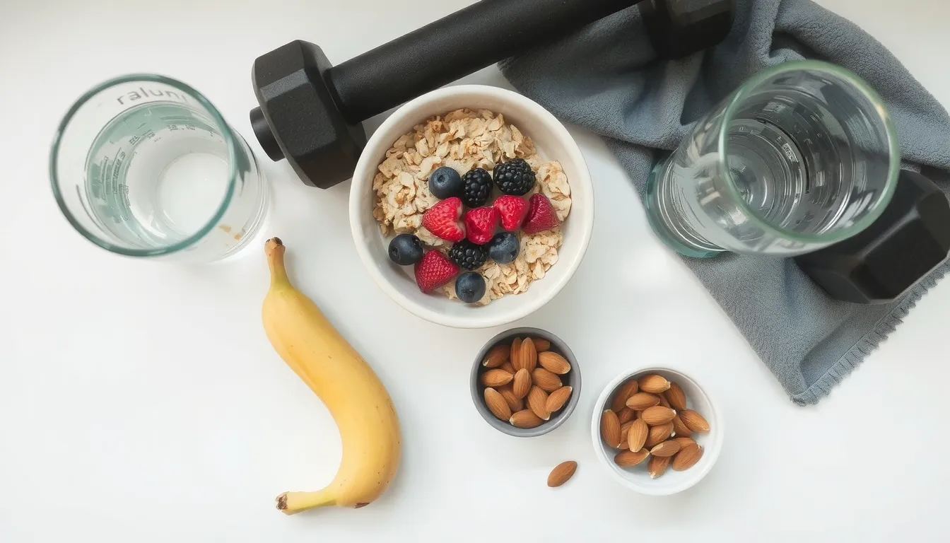 collation avant musculation