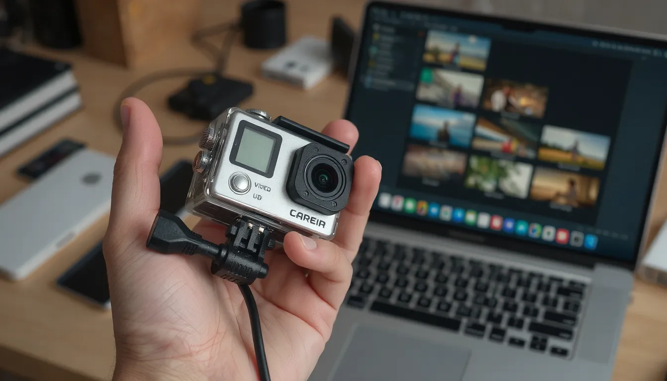 comment transferer les videos de ma camera sport vers lordinateur