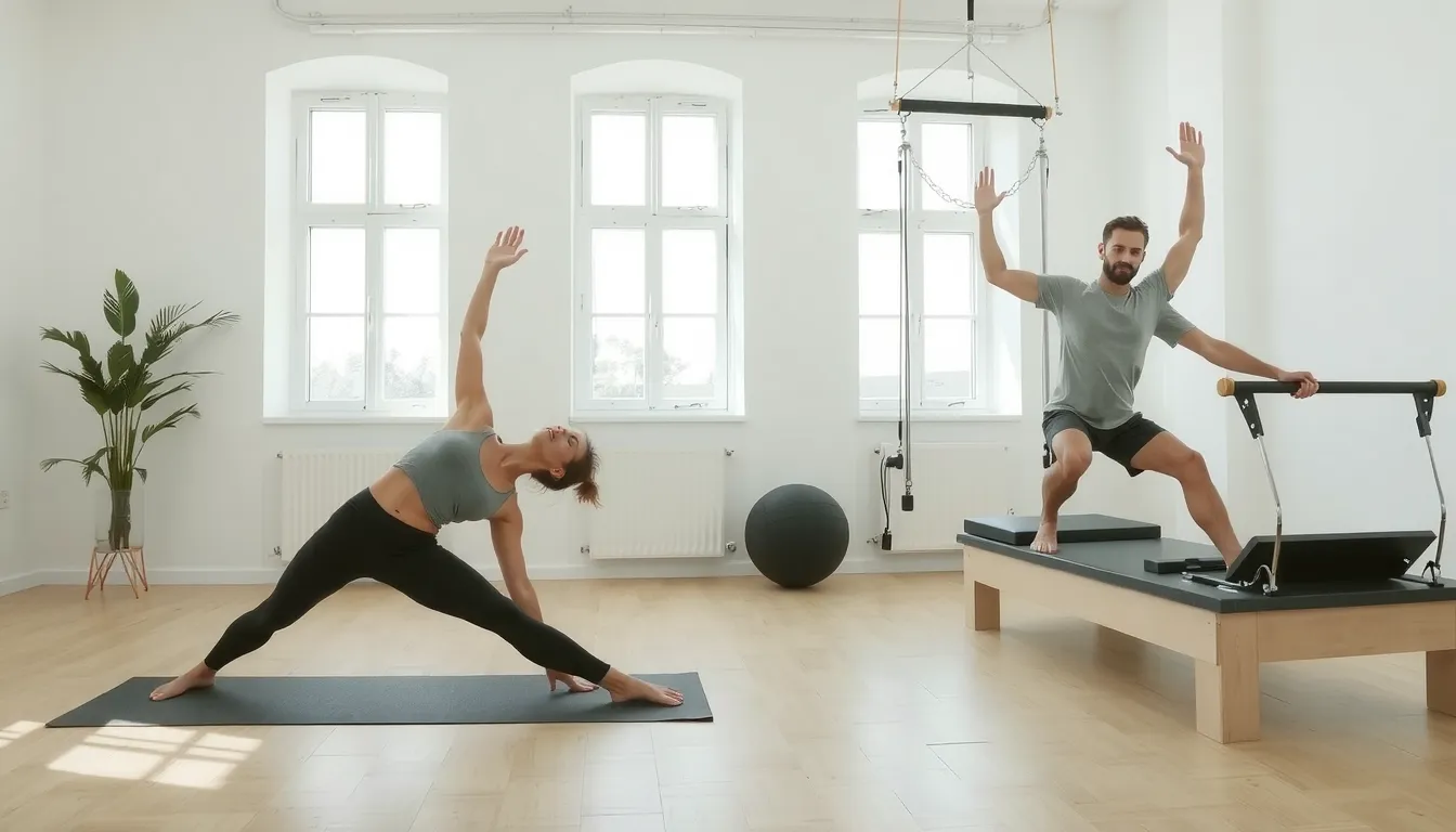 différence yoga et pilates