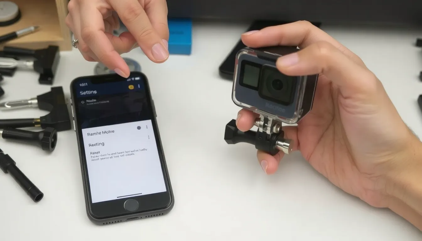 reinitialiser gopro hero 3