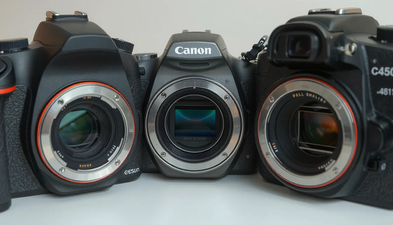 taille des capteurs photo