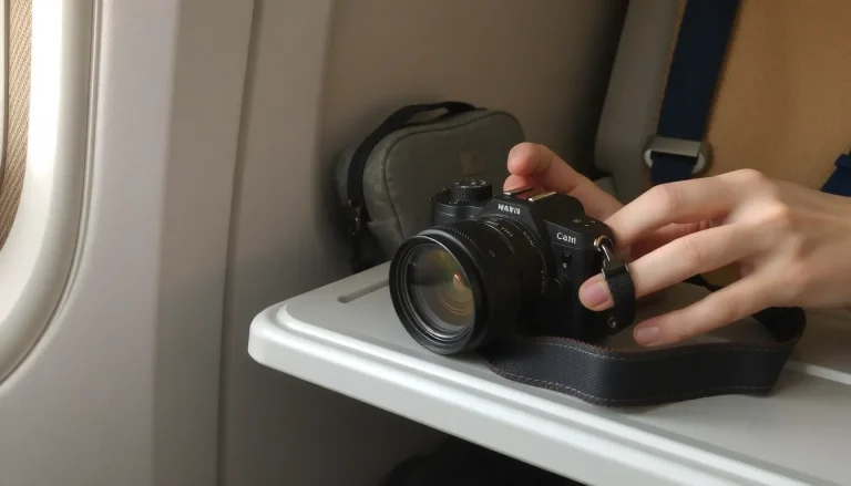 Appareil photo en avion : cabine ou soute, batteries et contrôles (guide complet 2025)