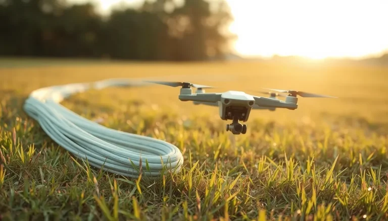 Drone à fibre optique : fonctionnement, avantages et résistance au brouillage