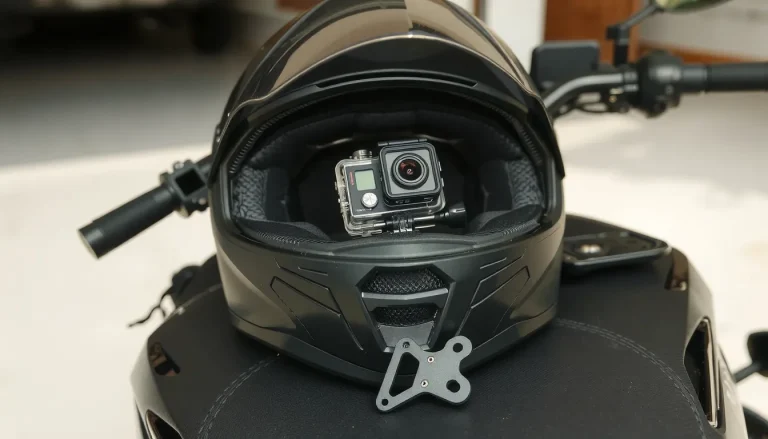 Installer une GoPro sur casque moto : fixations, légalité et sécurité en 2026